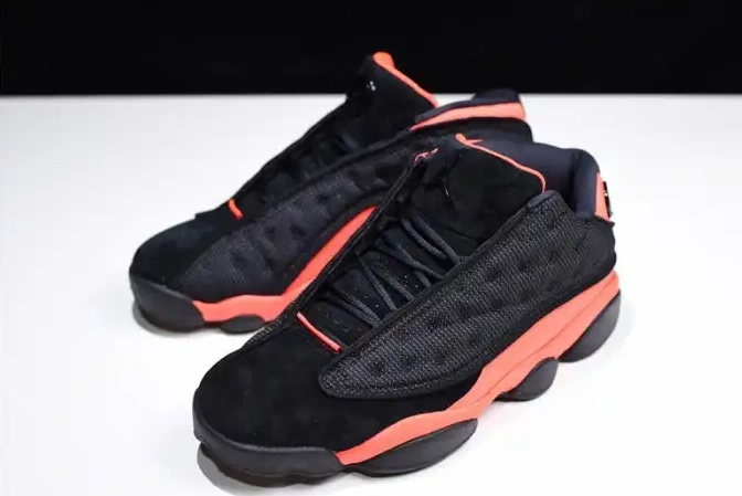 Rep Black AT3102-006 Infrared 13 Low Clot x Jordan Air 0520